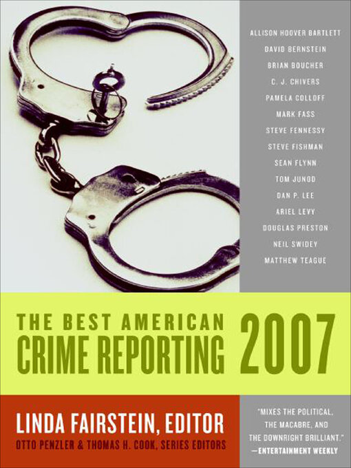 Title details for The Best American Crime Reporting 2007 by Linda Fairstein - Available